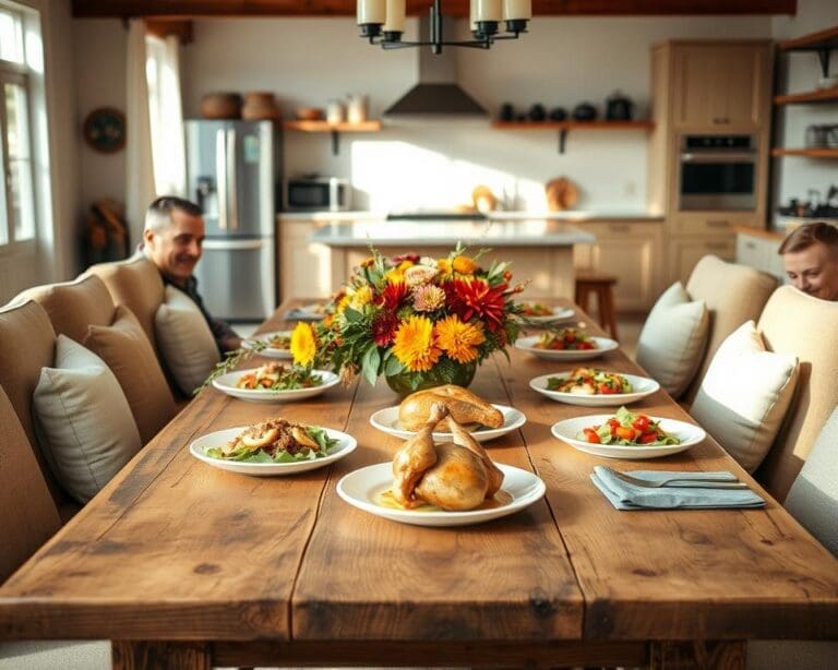 eettafel groot gezin