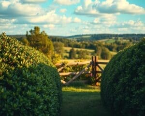 heg landelijke tuin