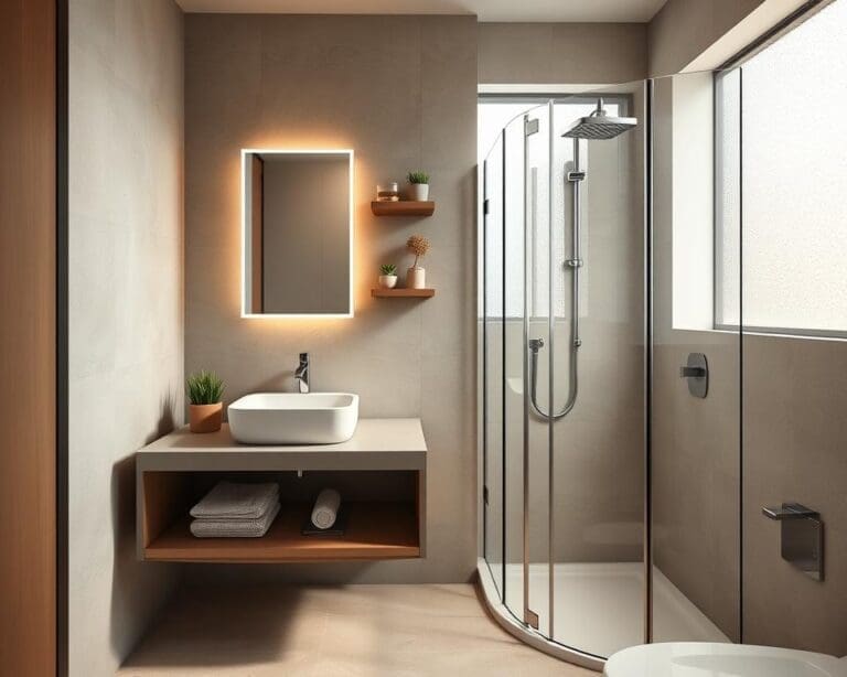 kleine badkamer ideeën