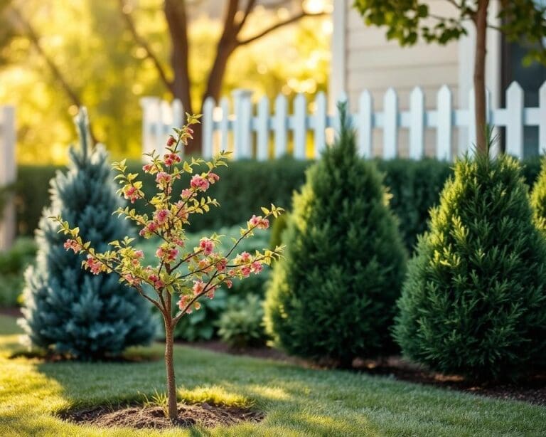 kleine bomen voortuin