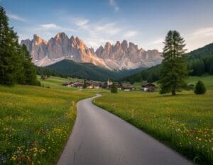 routes Dolomieten