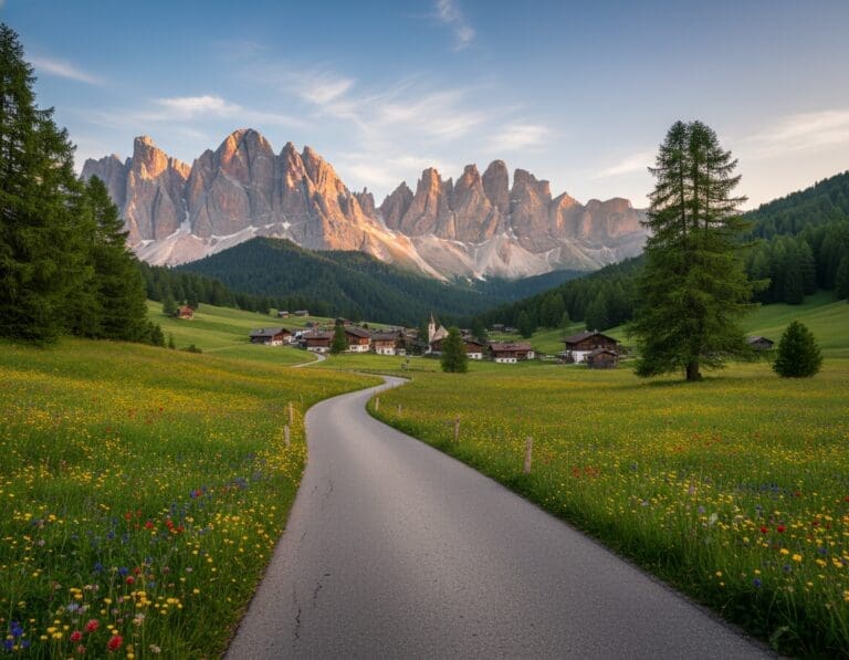 routes Dolomieten