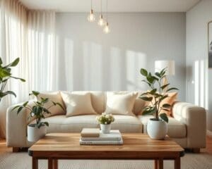 rustgevende woonkamer kleuren