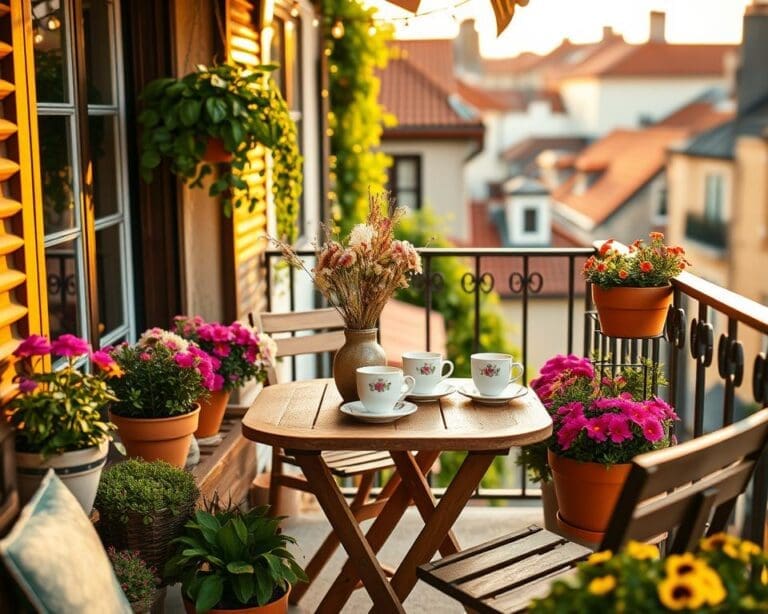 balkon gezellig maken