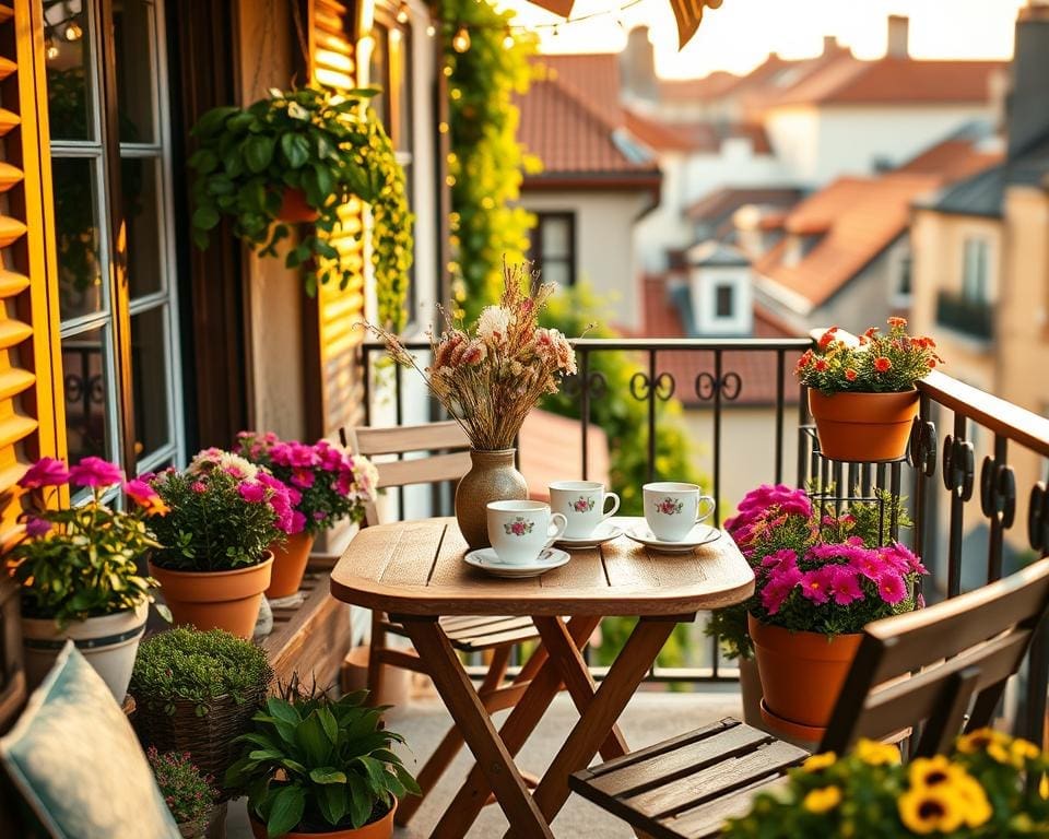 balkon gezellig maken