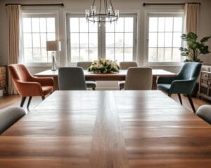 eetkamerstoelen combineren