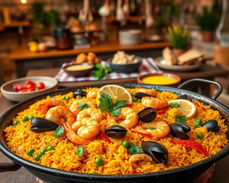 Spaanse paella