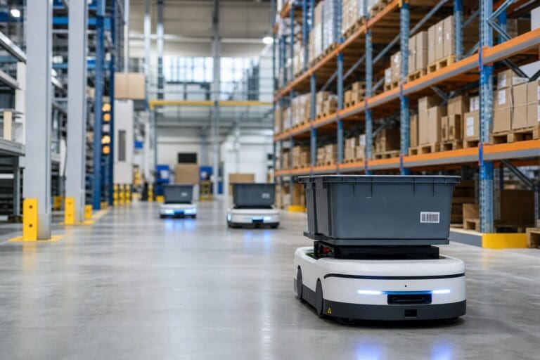 De opkomst van autonome magazijnrobots