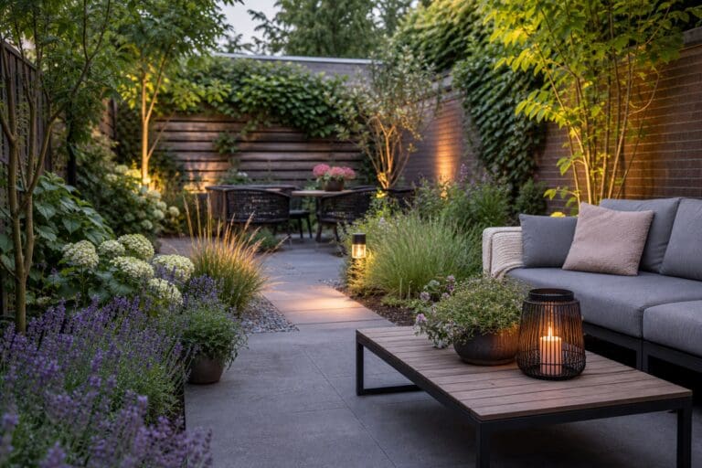 Hoe maak je een tuin gezellig zonder veel onderhoud?